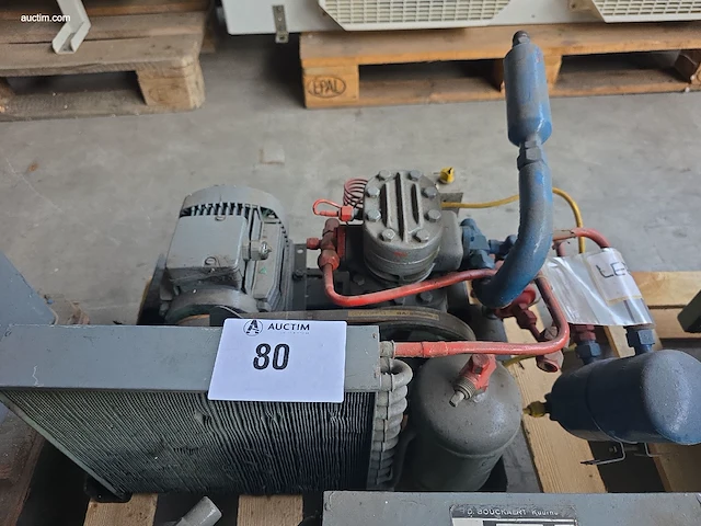 Condensing unit with open compressor bitzer... - afbeelding 1 van  4