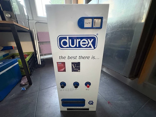 Condoom automaat - durex - decoration - afbeelding 1 van  3