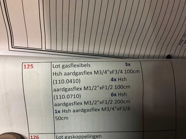 Connection hose (14x) - afbeelding 5 van  5