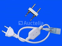 Connectoren voor neon led strip -monochroom (x10) - afbeelding 2 van  4