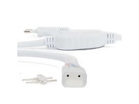 Connectoren voor neon led strip –monochroom (x10) - afbeelding 2 van  2