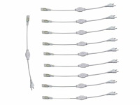 Connectoren voor neon led strip –monochroom (x10) - afbeelding 3 van  5