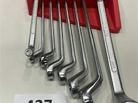 Connex 8 delige ring-sleutelset - afbeelding 1 van  3