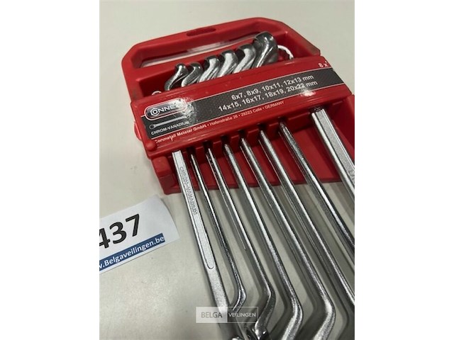 Connex 8 delige ring-sleutelset - afbeelding 3 van  3