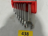 Connex 8 dlg steeksleutelset - afbeelding 1 van  3