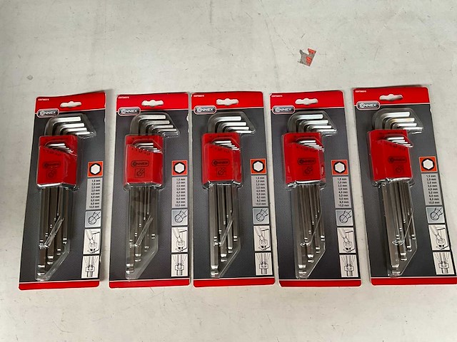 Connex inbussleutel set (5x) - afbeelding 1 van  4
