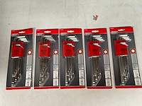 Connex inbussleutel set (5x) - afbeelding 1 van  4