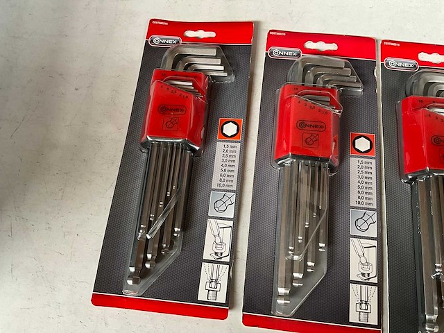 Connex inbussleutel set (5x) - afbeelding 2 van  4