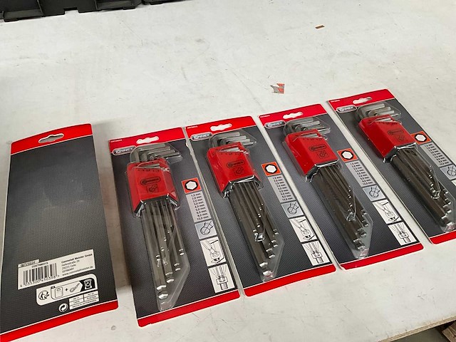 Connex inbussleutel set (5x) - afbeelding 4 van  4