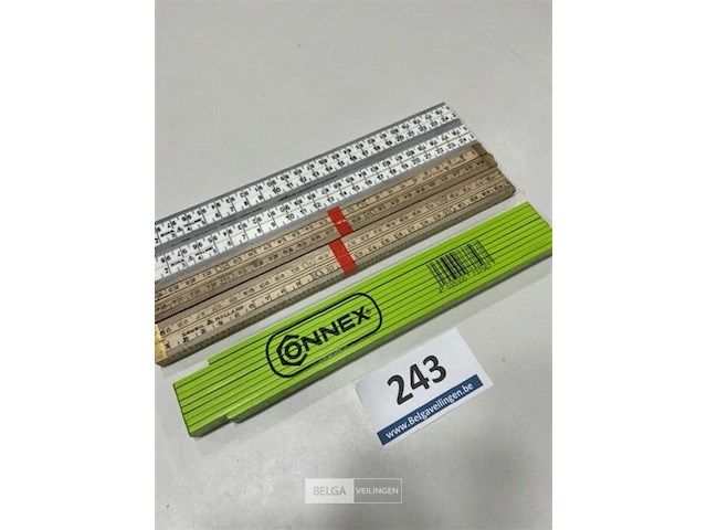 Connex vouwmeter 1x 2 meter en 4x 1meter - afbeelding 3 van  3