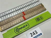 Connex vouwmeter 1x 2 meter en 4x 1meter - afbeelding 3 van  3