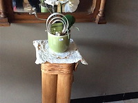 Console + kunstplant - afbeelding 1 van  4