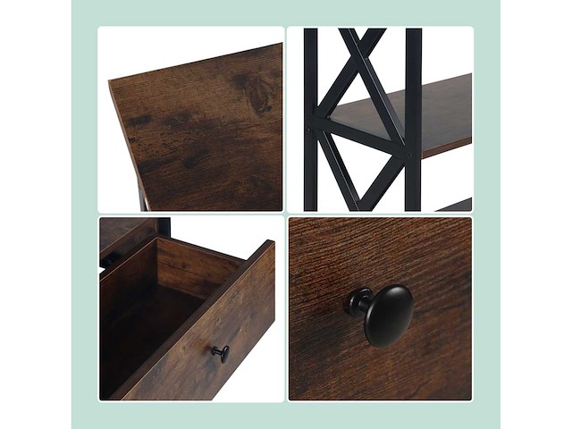 Consoletafel met lade - afbeelding 7 van  9
