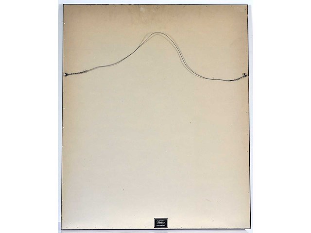 Constant permeke - hoeve tussen de bomen met koe - houtskool en rood krijt - afbeelding 3 van  11