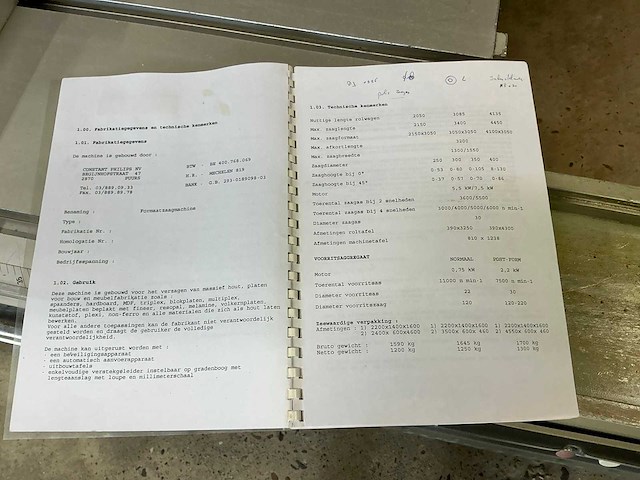 Constant philips 002.18p.001 formaatcirkelzaagmachine - afbeelding 5 van  13