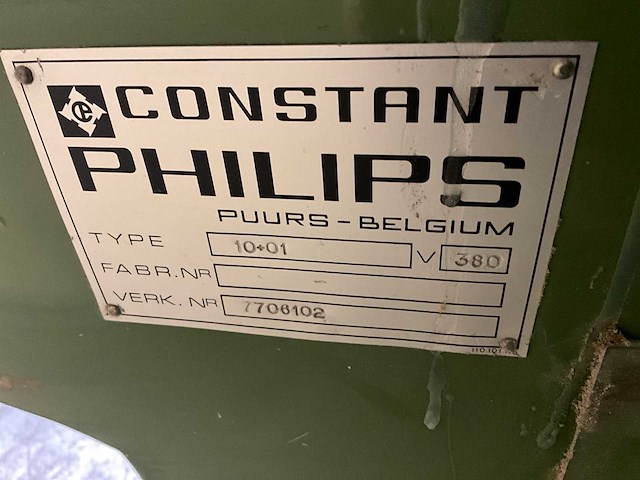 Constant philips 10+01 schaafmachine met vandiktebank - afbeelding 6 van  6