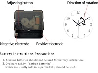 Constantplanet grote glazen wandklok - afbeelding 2 van  4