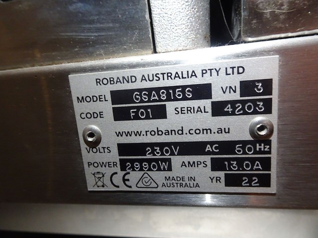 Contact grill roband - afbeelding 3 van  3