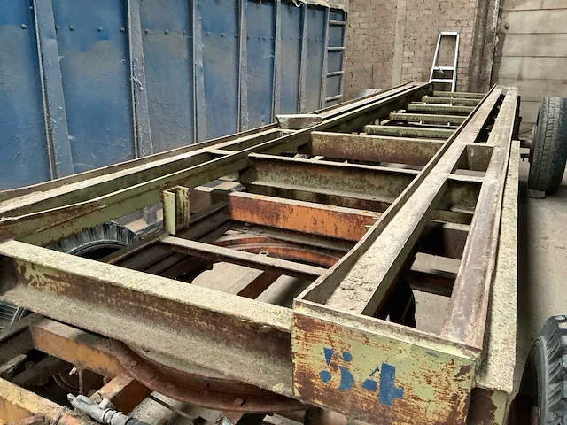 Container aanhangwagen (tot 40m3 containers) - afbeelding 3 van  4