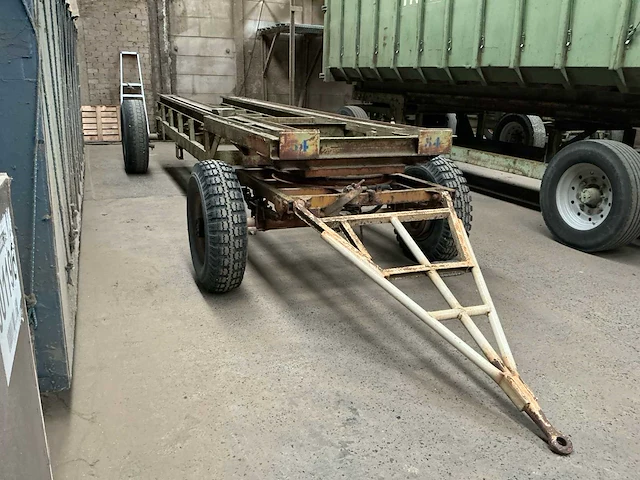 Container aanhangwagen (tot 40m3 containers) - afbeelding 2 van  4