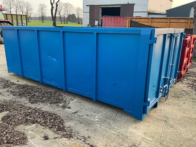 Container blauw - waste container - afbeelding 3 van  6