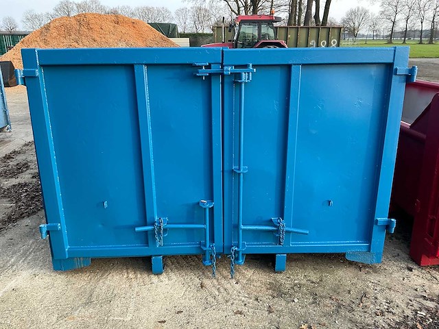 Container blauw - waste container - afbeelding 4 van  6