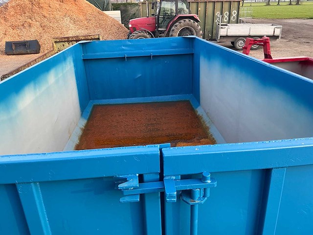 Container blauw - waste container - afbeelding 6 van  6