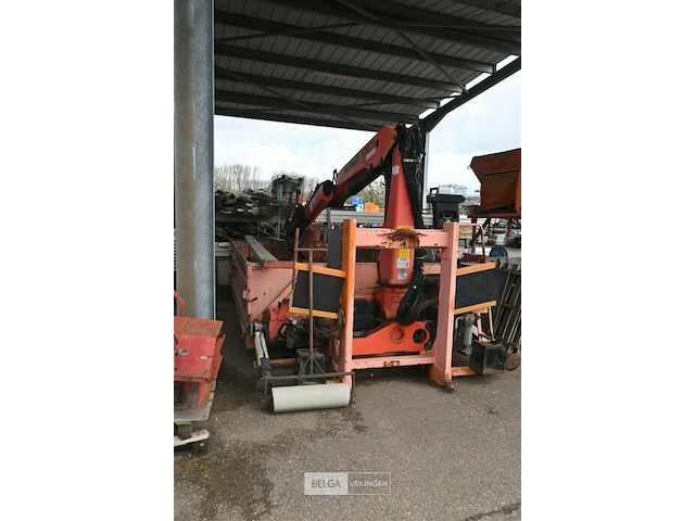 Container met kraan palfiger - afbeelding 1 van  11