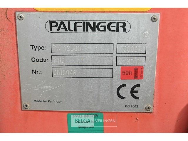 Container met kraan palfiger - afbeelding 11 van  11