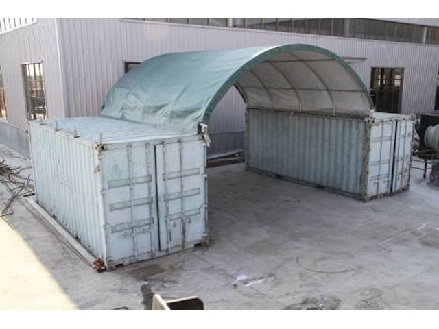 Container overkapping c2020 6x6x2m - afbeelding 1 van  1