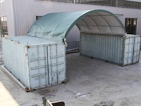 Container overkapping c2020 6x6x2m - afbeelding 1 van  1