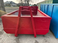 Container rood - half hoog - waste container - afbeelding 2 van  8