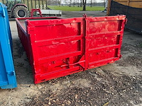 Container rood - half hoog - waste container - afbeelding 4 van  8