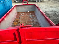 Container rood - half hoog - waste container - afbeelding 6 van  8
