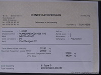 Container vrachtwagen iveco, ad 260t, wjme2nps70c297025, 1e insch 07/01/2015, 8710cm³, 265kw, diesel, euro 6, 129747km vlgs ltst keuring (2026), inschrijvingsbewijs deel i en ii, keuringsbewijs, gelijkvormigheidsattest, identificatieverslag - afbeelding 5 van  17