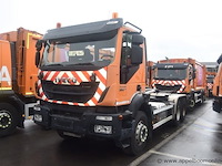 Container vrachtwagen iveco, ad 260t, wjme2nps70c297219, 1e insch 04/12/2014, 8710cm³, 265kw, diesel, euro vi, 136913km vlgs ltst keuring (2023), inschrijvingsbewijs deel i en ii, keuringsbewijs, gelijkvormigheidsattest, identificatieverslag