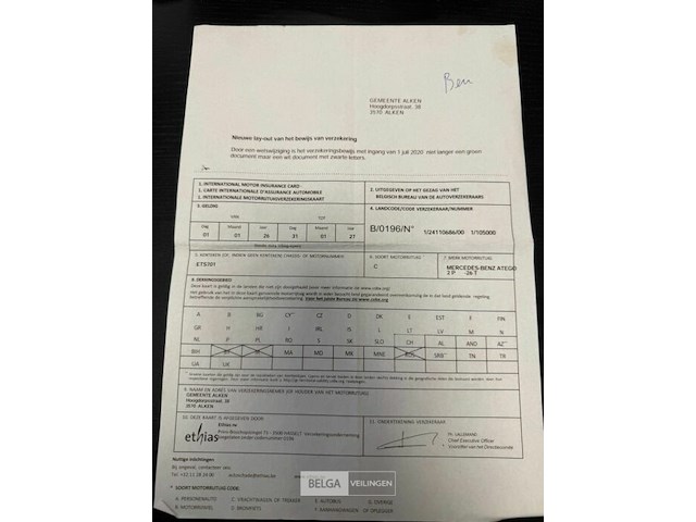 Container vrachtwagen mercedes - afbeelding 33 van  46