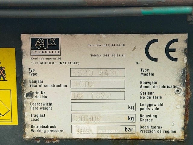 Container vrachtwagen mercedes - afbeelding 42 van  46