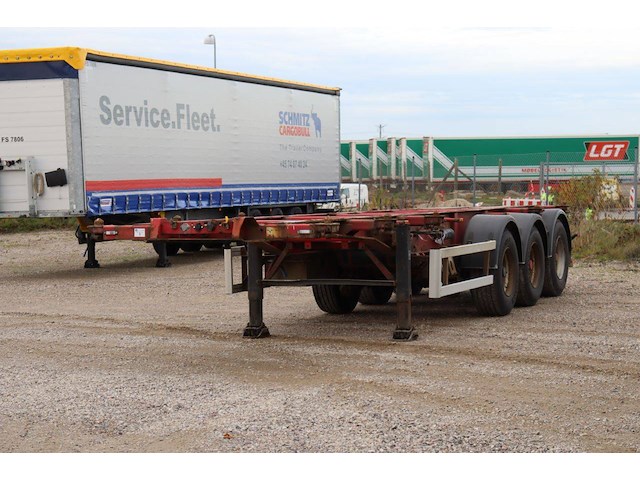 Containerchassis hfr semitrailer containerchassis standard 2009 - afbeelding 1 van  1