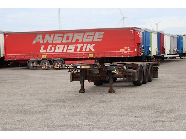 Containerchassis schmitz cargobull sgf*s3 2013 - afbeelding 1 van  1