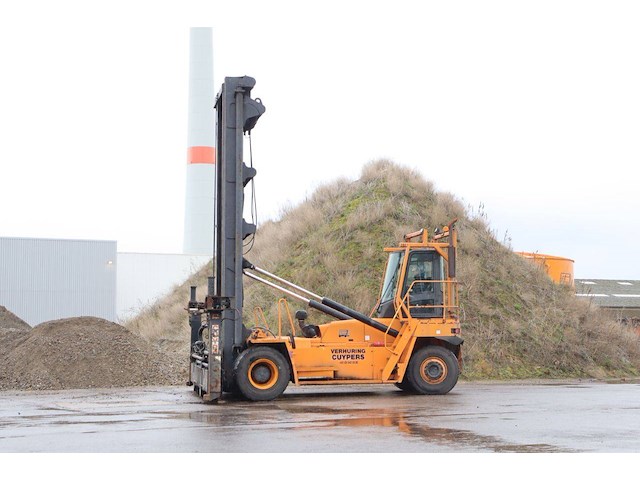 Containerheftruck hyster h22.00xm-12ec diesel 14000kg 16.4m 2009 - afbeelding 1 van  1