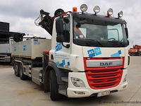 Container/kraanwagen daf cf 400 fan, datum 1ste inschrijving 25/9/2015, chassisnummer xlrasm4100g06809, km-stand 243071, euro 6, deel i+ii - afbeelding 1 van  19