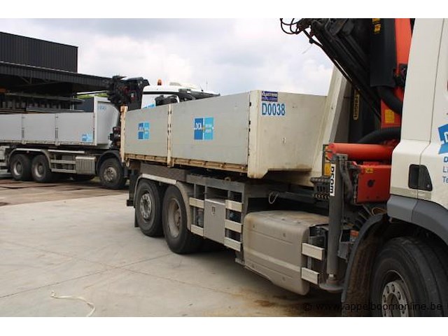 Container/kraanwagen daf cf 400 fan, datum 1ste inschrijving 25/9/2015, chassisnummer xlrasm4100g06809, km-stand 243071, euro 6, deel i+ii - afbeelding 12 van  19