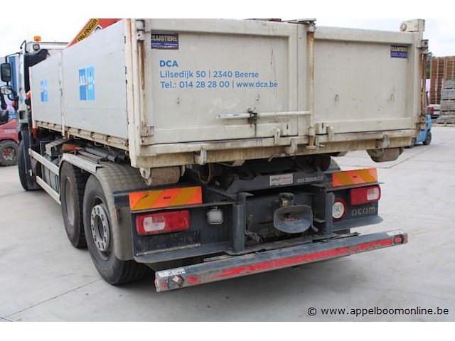 Container/kraanwagen daf cf 400 fan, datum 1ste inschrijving 25/9/2015, chassisnummer xlrasm4100g06809, km-stand 243071, euro 6, deel i+ii - afbeelding 16 van  19