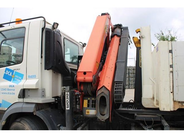 Container/kraanwagen daf cf 400 fan, datum 1ste inschrijving 25/9/2015, chassisnummer xlrasm4100g06809, km-stand 243071, euro 6, deel i+ii - afbeelding 19 van  19