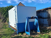 Containerplateau met opslagunit - afbeelding 1 van  12