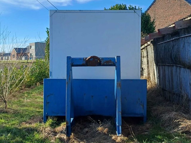 Containerplateau met opslagunit - afbeelding 6 van  12