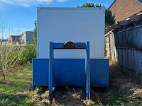 Containerplateau met opslagunit - afbeelding 6 van  12