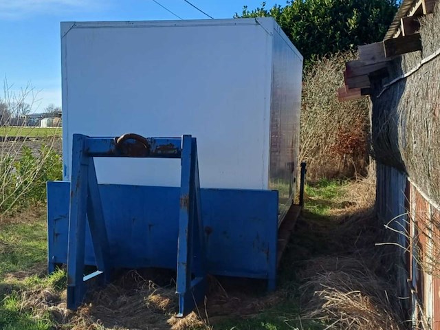 Containerplateau met opslagunit - afbeelding 8 van  12