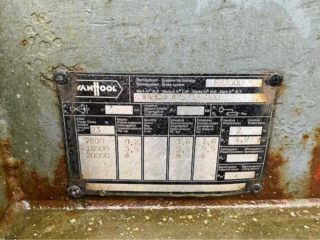 Containertrailer - afbeelding 20 van  27